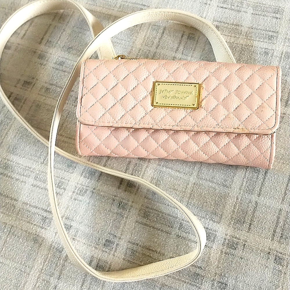 Betsy Johnson Crossbody Wallet +